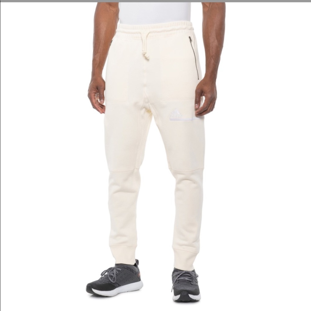 🆕 Adidas ZNE zero negative energy Cream Heavy Weight Sweats